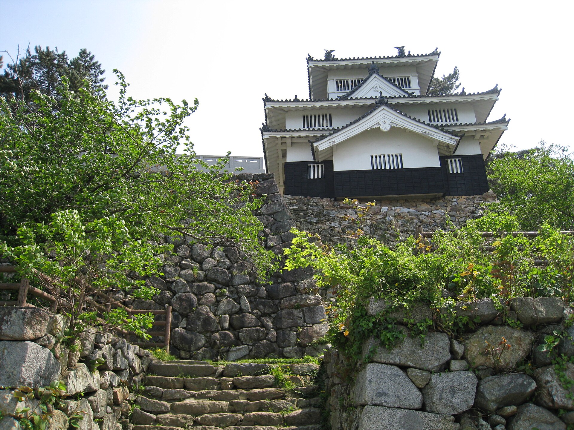 吉田城の隅櫓